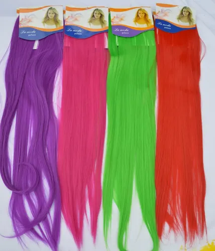 Cortina Extensiones Simil Natural X 2 Piezas Rubio Miel
