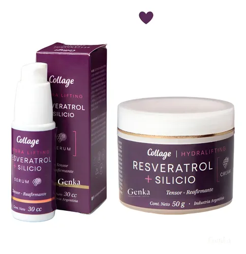 Kit Skincare Piel Madura Tensora Resveratrol Reafirm Collage