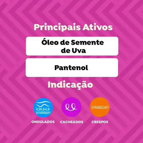 Gelatina Moldeadora Salon Line Kids #todecacho Uva 550g