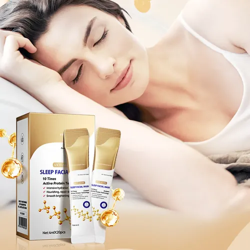 Mascarilla Facial De Colágeno Antiarrugas Para Dormir, 20 Un Todo Tipo De Piel