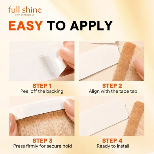 Full Shine Extensiones Con Cinta 36pcs