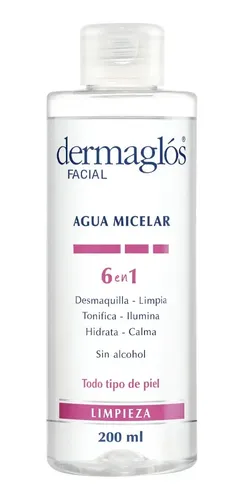 Agua Micelar Dermaglós 6 En 1 200ml