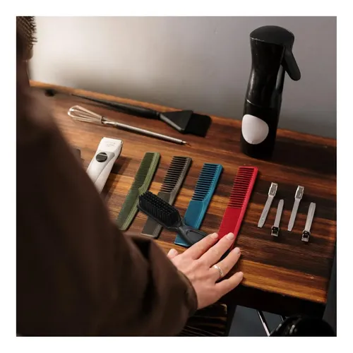 Qi Set 3 Cepillos Limpiadores For Peluquería Cepillo Para