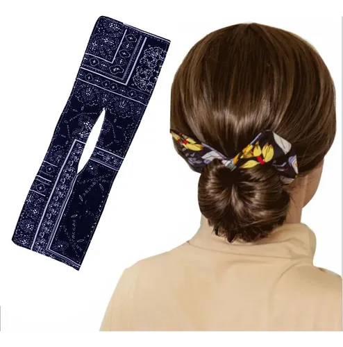 Bandas Para El Pelo De Bollo De Moda Para Mujer, I