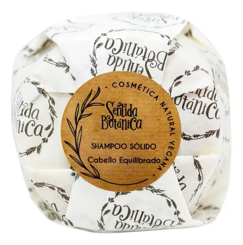 Shampoo Sólido Vegano Cabello Equilibrado Sentida Botáncia