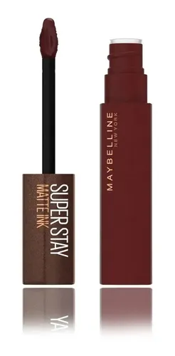 Labial Maybelline Matte Ink Superstay Color Soloist Color 275 Mocha Inventor