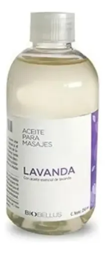 Aceite Para Masajes Lavanda – Biobellus 250ml Tipo de envase Botella