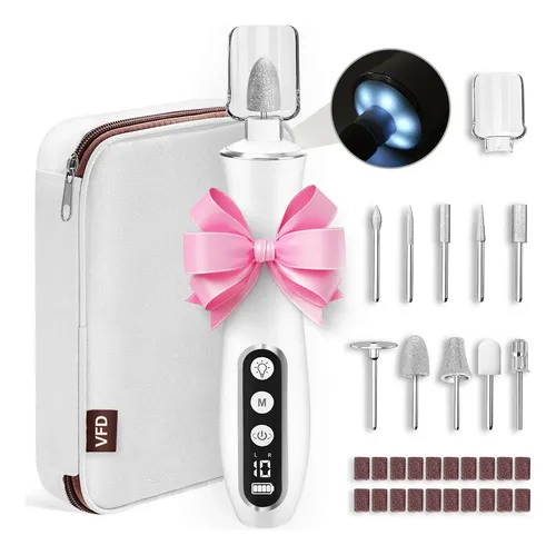 Taladro De Uñas Vfd Inalámbrico De 2000 Mah, Recargable, 10