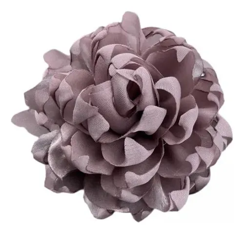 2 Broche De Flores, Pinza Para El Pelo Con Morado Claro