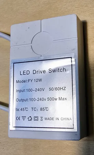 Interruptor Touch Para Tiras Led 220v Detrás De Espejo