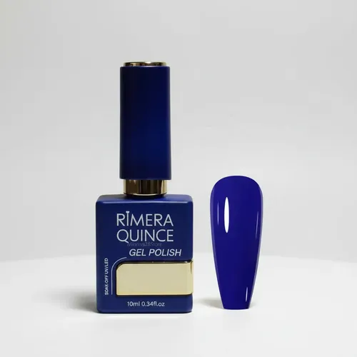 Esmalte Semipermanente Azul De 10ml Rimera Quince Rimera15