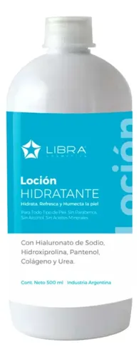 Libra Emulsion Limp + Loc Hidratante 500ml + Vit C + Nutri P