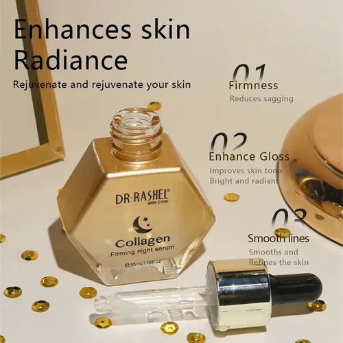 Sérum Facial Nocturno Reafirmante 2% Colageno Dr Rashel Todo Tipo De Piel Noche