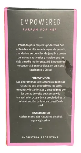 Perfume Eau de Parfum Oriental Butterfly Effect Empowed Mujer Con Feromonas 60 mL