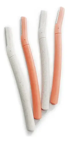 Kit 4 Dermaplaning Facial Profesional Naranja Y Gris