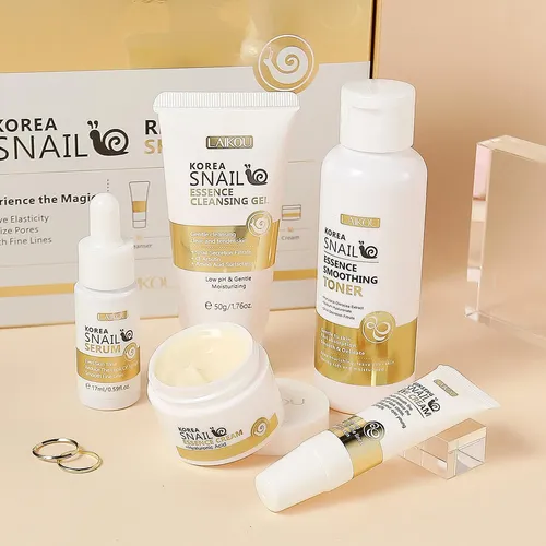 Set Para El Cuidado De La Piel Snail Mucin, Kit De Reparació