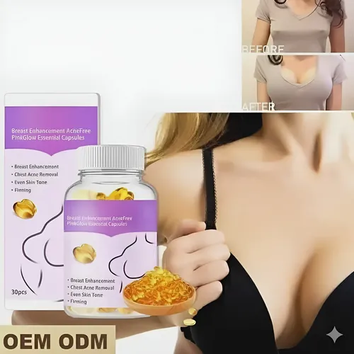 Oleo Agranda Aumenta Busto Reafirma X30 Capsulas Premium!