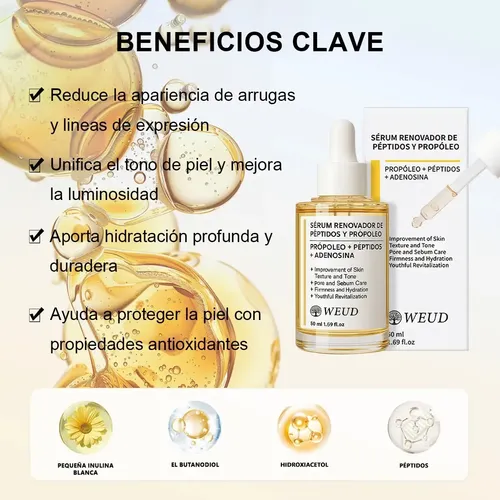 Kit Weud 5 En 1: Cremas Y Sueros Para Cuidado Facial Complet