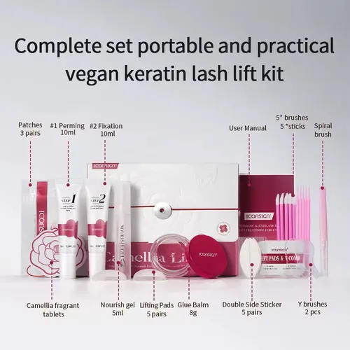 Kit De Lifting Para Pestañas Profesional Vegano