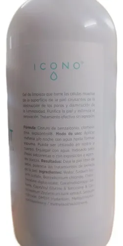 Icono Gel De Limpieza Keep Matt Sebo Regulador X 500 G