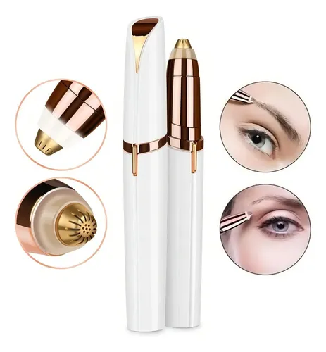 Lápiz depilador de cejas recargable Flawlbss con diseño indoloro Con Usb