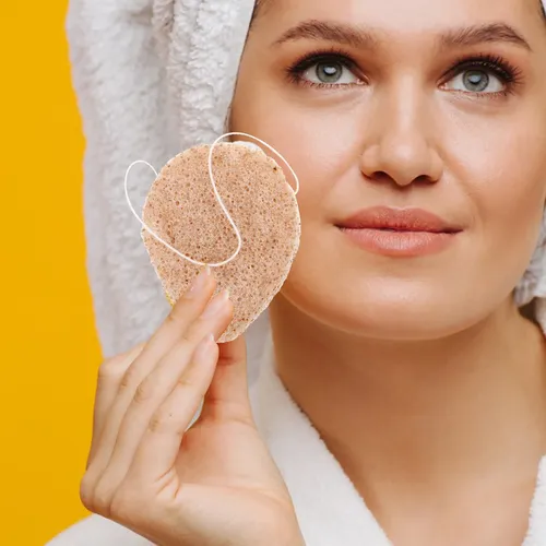 Esponja Facial Para Mujer, Esponja De Limpieza Facial, Almoh