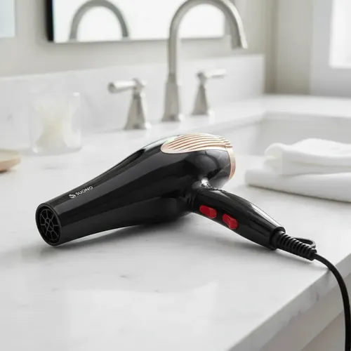 Secador De Cabello Suono Snpe-1002 1600w Dos Velocidades Negro