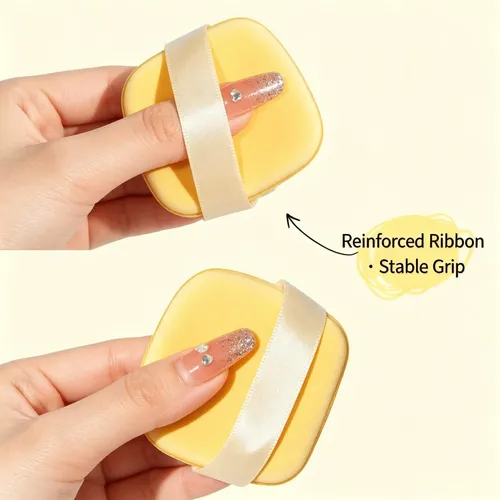 Esponja Compacta Para Maquillaje Textura Suave Para Acabado