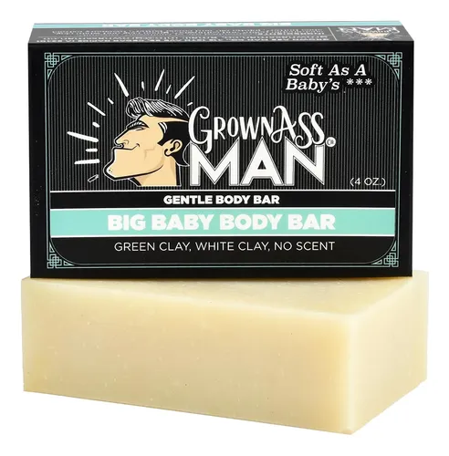 Barra Corporal Big Baby De Grown Ass Man Co. (sin Exfoliante