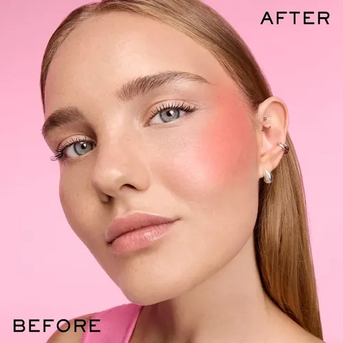 Rubor Líquido Skin Idôle Juicy Blush Lancôme Red Here Right Now