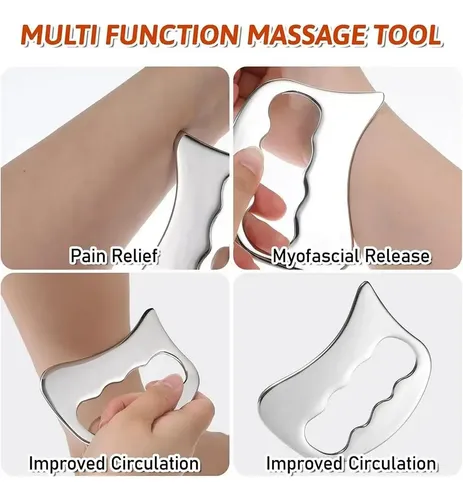 Tabla De Masaje Manual De Acero Inoxidable Gua Sha