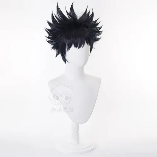Peluca Y Redecillas Fushiguro Megumi Jujutsu Kaisen Cosplay