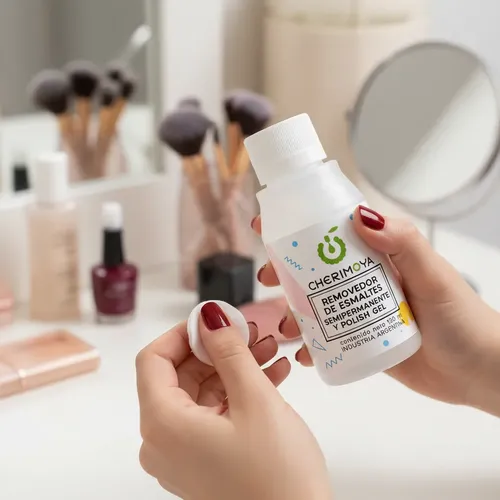 Removedor De Esmalte Semipermanente Cherimoya 100ml Uñas