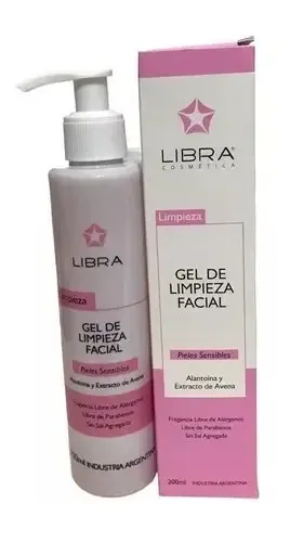 Gel De Limpieza Facial Piel Sensible 200ml Libra