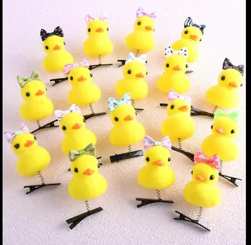 Hebilla Broche Patito Kawaii Tiktok C/accesorio X12 Surtido