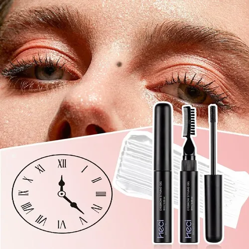 Qt Gel Para Peinar Cejas Con Doble Brocha Moldeadora×2