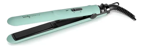 Mini planchita de pelo cerámica Beauty Pampita BP295 celeste 180°C