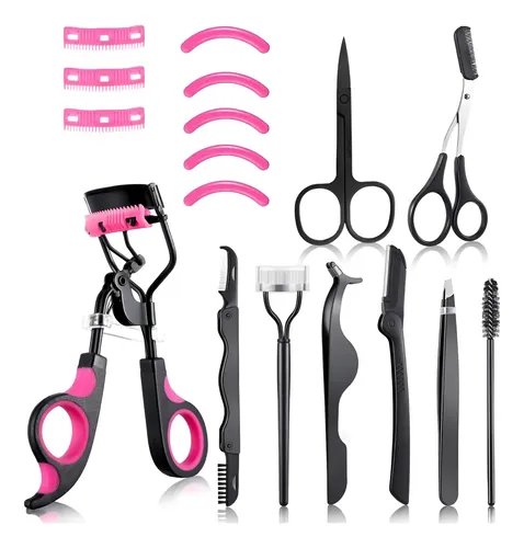 Kit 17 Piezas Para Pestañas Y Cejas