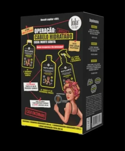 Kit Hidratante Capilar Morte Súbita Lola Cosmetics