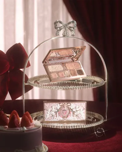 Paleta De Maquillaje De Sombras De Ojos Vintage En Relieve