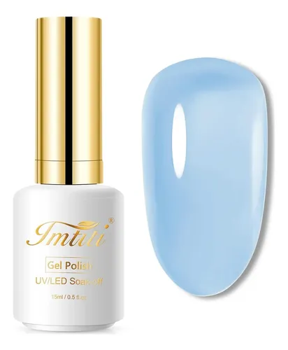 Gel Uv Azul Claro Imtiti Imt-e8-lbj 0.5 Fl Oz