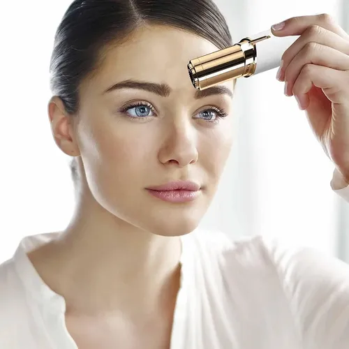 Depiladora Facial Eléctrica Portátil Con Luz Recargable \