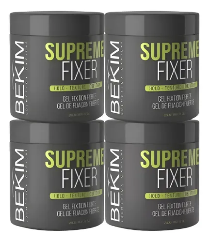 3 Gel Fijador Fuerte Supreme Fixer X 250grs Bekim