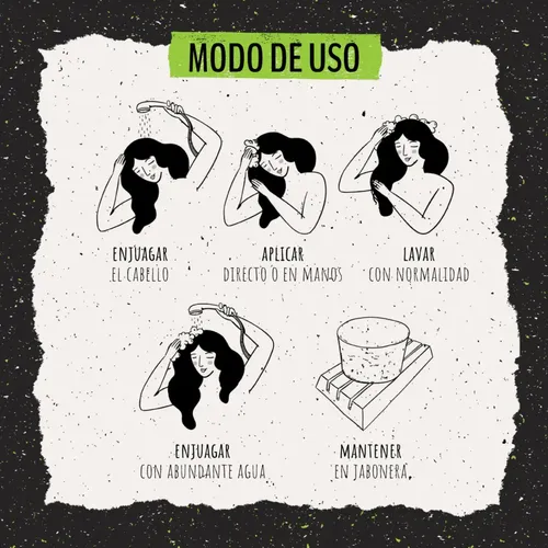 Shampoo Sólido Natural Vegano Jarilla 110gr – Detox Capilar The Mash Store