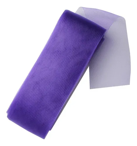 Sombrerería Crinoline Flexible De Pelo De Morado Oscuro