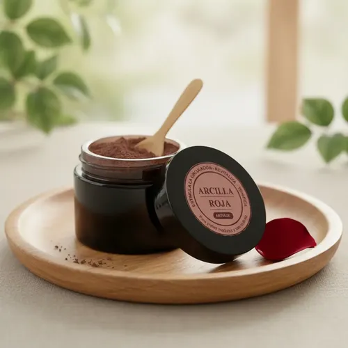 Arcilla Roja Facial Antiage Piel Madura O Con Rosácea X2