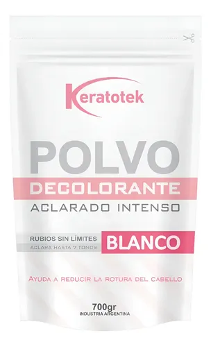 Keratotek Polvo Decolorante Blanco Aclarado Intenso 700 Gr