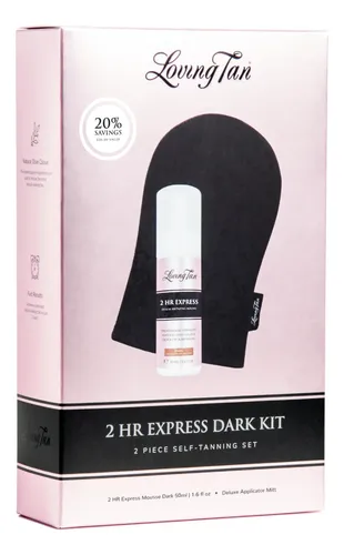 Self Tanner Loving Tan 2hr Express Dark 50 Ml Con Aplicador