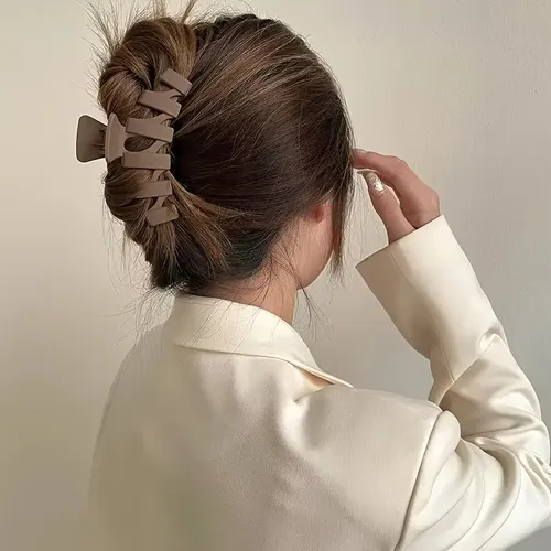 Set De Pinzas Y Broches Para El Pelo Para Mujer, Color Blanc