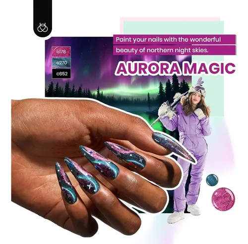 Kit Manicura Gel 35 Colores Uv Tips Base Top Coat